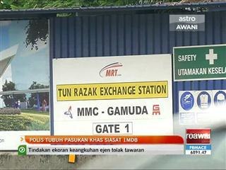 Polis tubuh pasukan khas siasat 1MDB