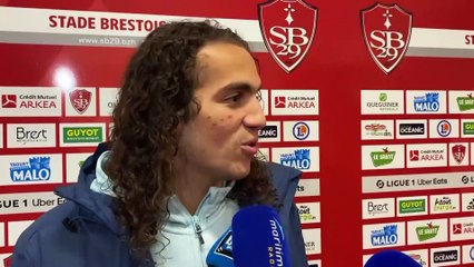 SB29-OM : Guendouzi "c'est bien aussi car on réussit à récupérer notre 2e place"