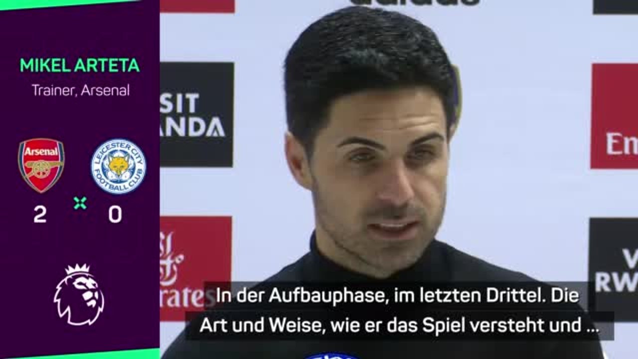 Arteta zu Odegaard: 'Hat alle Werte'