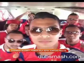 Dubsmash selebriti, pemain bola sepak sempena Piala FA