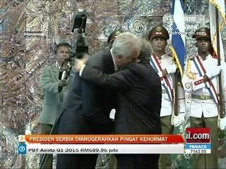 Presiden Serbia dianugerahkan pingat kehormat