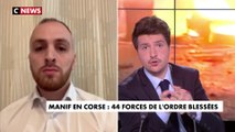 Matthieu Valet : «Quand j’entends à bas les Français ou les Français dehors, je suis désolé mais la Corse est française, il n’y a pas de peuple corse mais qu’un peuple français qui est uni»