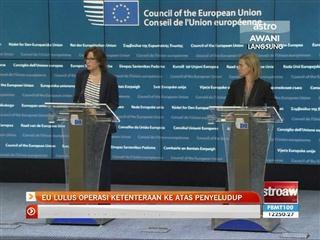 EU lulus operasi ketenteraan ke atas penyeludup