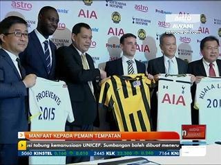 Spurs vs Harimau Malaya: Manfaat kepada pemain tempatan