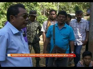 Anggota VAT-69 diarah geledah hutan sempadan M'sia-Thai