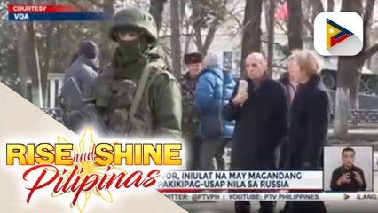 Ukrainian negotiator, iniulat na may magandang pagbabago sa pakikipag-usap nila sa Russia
