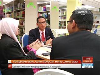 Persediaan bakal guru mengajar murid zaman siber