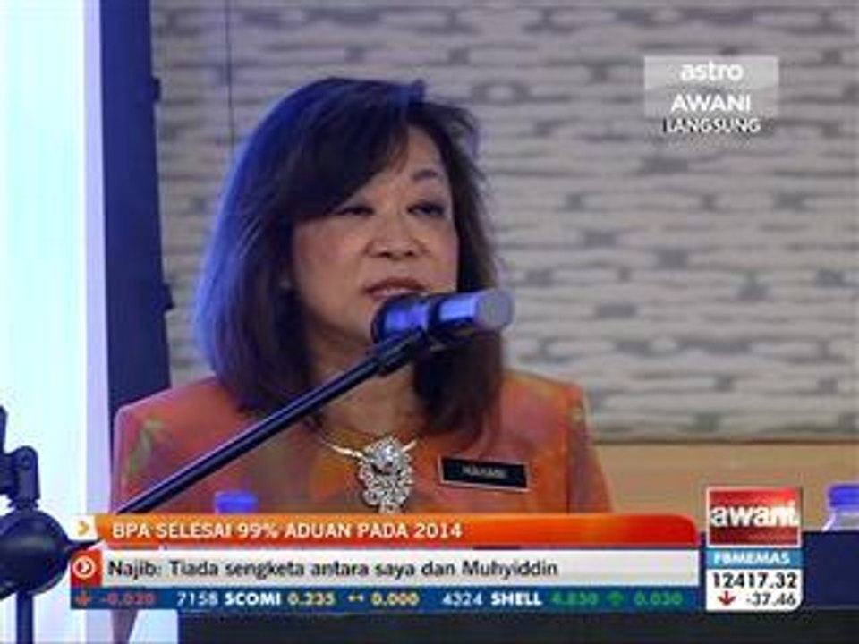 BPA selesai 99% aduan pada 2014