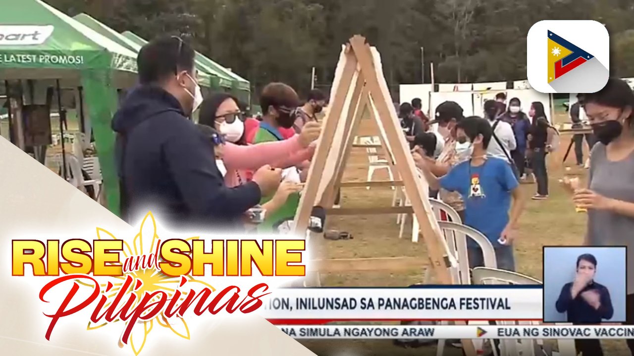 Open painting exhibition, inilunsad sa Panagben...