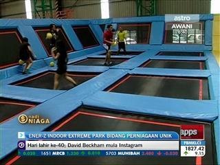 Ener-Z indoor Extreme Park bidang perniagaan unik