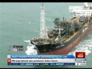 MISC's higher petroleum earnings offset by LNG