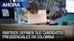 Partidos definen sus candidatos presidenciales en #Colombia - #13Mar - Ahora