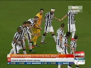 Liga Juara-Juara: Juventus menang 2-1 ke atas Real Madrid