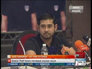 Piala Malaysia: Aksi Sarawak - JDT sah ditunda