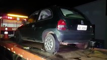 Carro furtado ontem é recuperado pela Polícia Militar na Região da Fag