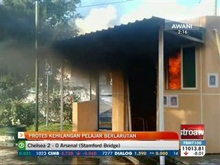 Protes kehilangan pelajar di Mexico berlarutan