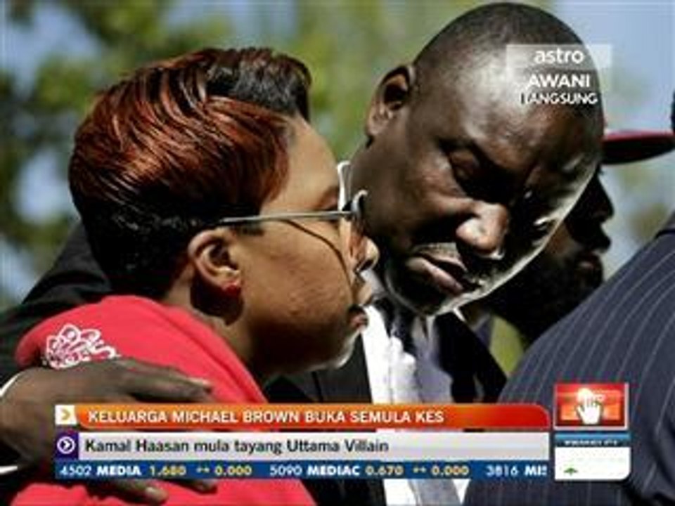 Keluarga Michael Brown buka semula kes