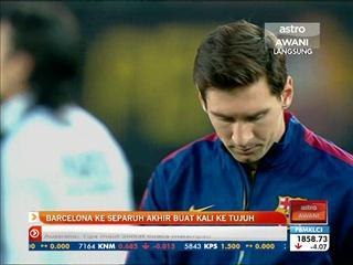 Barcelona ke separuh akhir buat kali ke tujuh