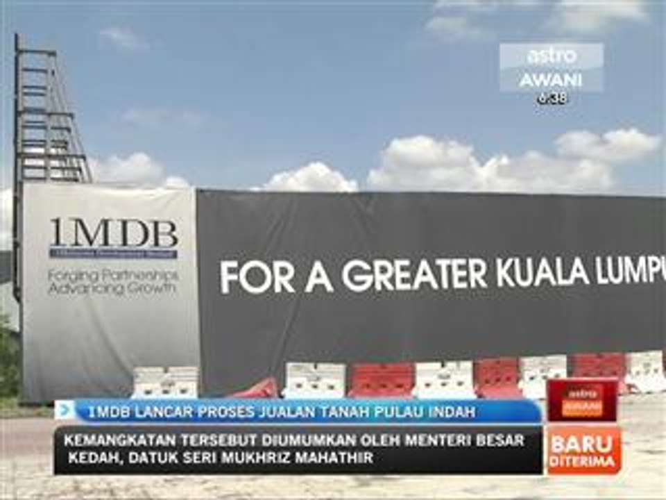 1MDB lancar proses jualan tanah Pulau Indah