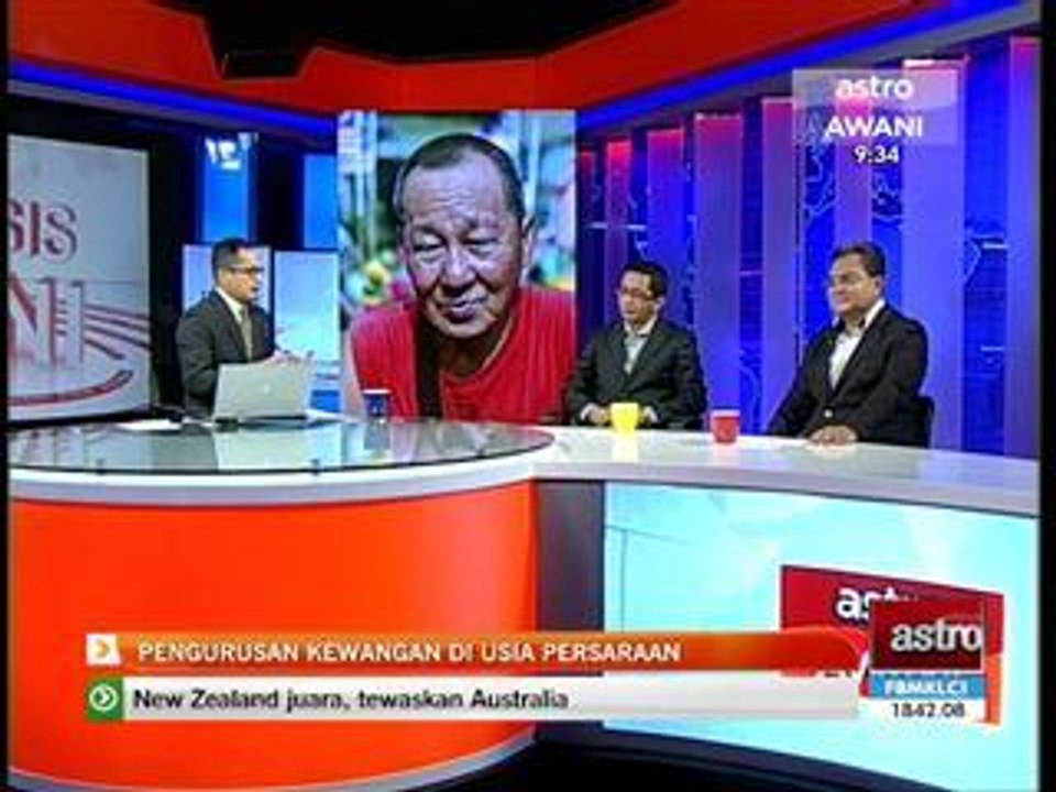 Pengurusan kewangan di usia persaraan