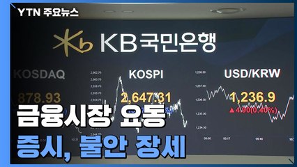 환율 올라가고 증시는 떨어지고...이번 주 FOMC에 촉각 / YTN