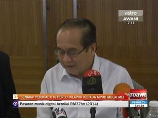 Senarai penjual BTS perlu dilapor kepada MPOB mulai Mei