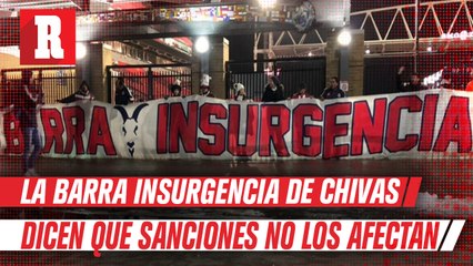Barra Insurgente aseguró que no recibe ningún apoyo  y seguirá entrado al estadio