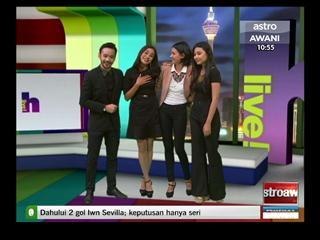 Hari terakhir Salma Aina dan Nabil Mahir di h Live!