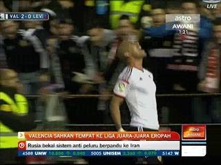 Valencia sahkan tempat ke Liga Juara-Juara Eropah