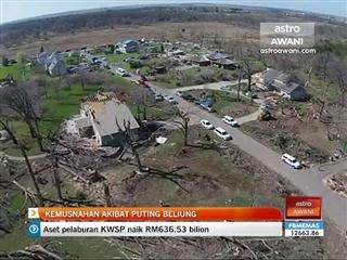 Kemusnahan akibat puting beliung