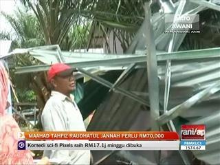 Maahad Tahfiz Raudhatul Jannah perlu RM70,000