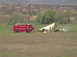 At least four dead in two plane mid-air collision