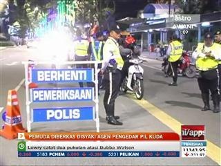 Pemuda diberkas disyaki agen pengedar pil kuda