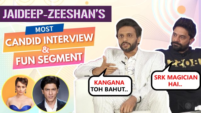 Jaideep Ahlawat-Zeeshan Ayyub Talk About Struggle, Bond, Kangana & More| Fun Segment|Bloody Brothers