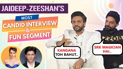 Jaideep Ahlawat-Zeeshan Ayyub Talk About Struggle, Bond, Kangana & More| Fun Segment|Bloody Brothers