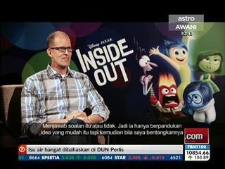 Temubual eksklusif bersama pengarah filem animasi 'Inside Out'