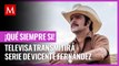 Televisa transmitirá serie de Vicente Fernández; asegura que no ha recibido notificación