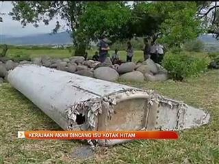 MH370: Kerajaan akan bincang isu kotak hitam