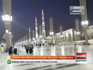 Jemaah haji Malaysia dilarang melawat ladang unta