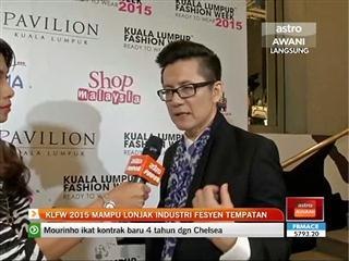KLFW 2015 mampu lonjak industri fesyen tempatan
