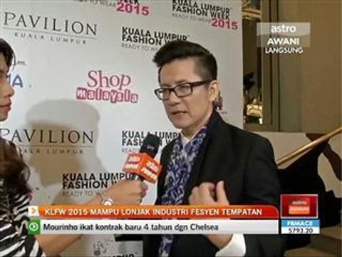 KLFW 2015 mampu lonjak industri fesyen tempatan