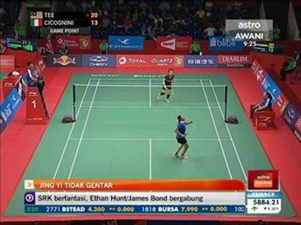 Jing Yi tidak gentar