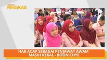 AWANI Ringkas: Sultan Johor berkenan serah tanah untuk projek RTS