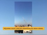 Pejuang Gaza lancar serangan ke arah Israel