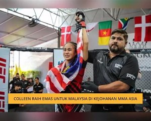 Colleen raih emas untuk Malaysia di Kejohanan MMA Asia
