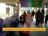 13 pelajar sekolah alami sesak nafas dan batuk akibat terhidu gas iodin