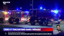 Crues dans l'Hérault: des habitants d'un quartier de Béziers ont été évacués dans la nuit ce lundi