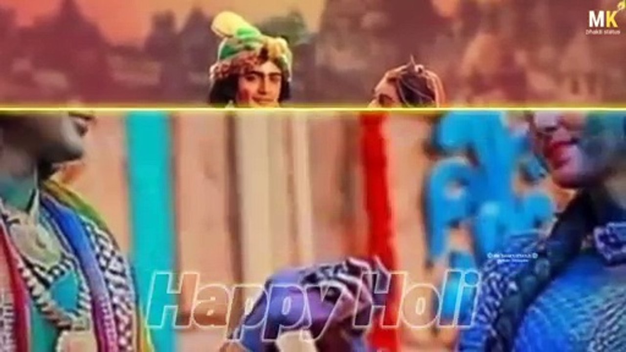 Holi status 2022 radha krishna holi statusholiday statushappy holi status