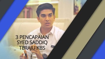 Setahun Malaysia Baharu: Tiga pencapaian Syed Saddiq teraju KBS