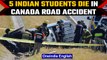 Canada: 5 Indian students killed in road accident in Ontario, EAM pledges support | Oneindia News